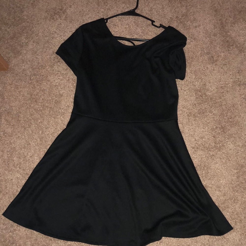 Black T-shirt Dress